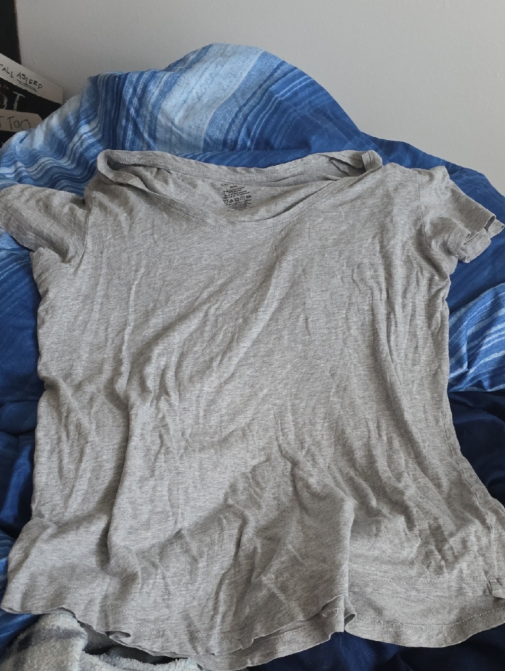 George Light Gray Logo Tee